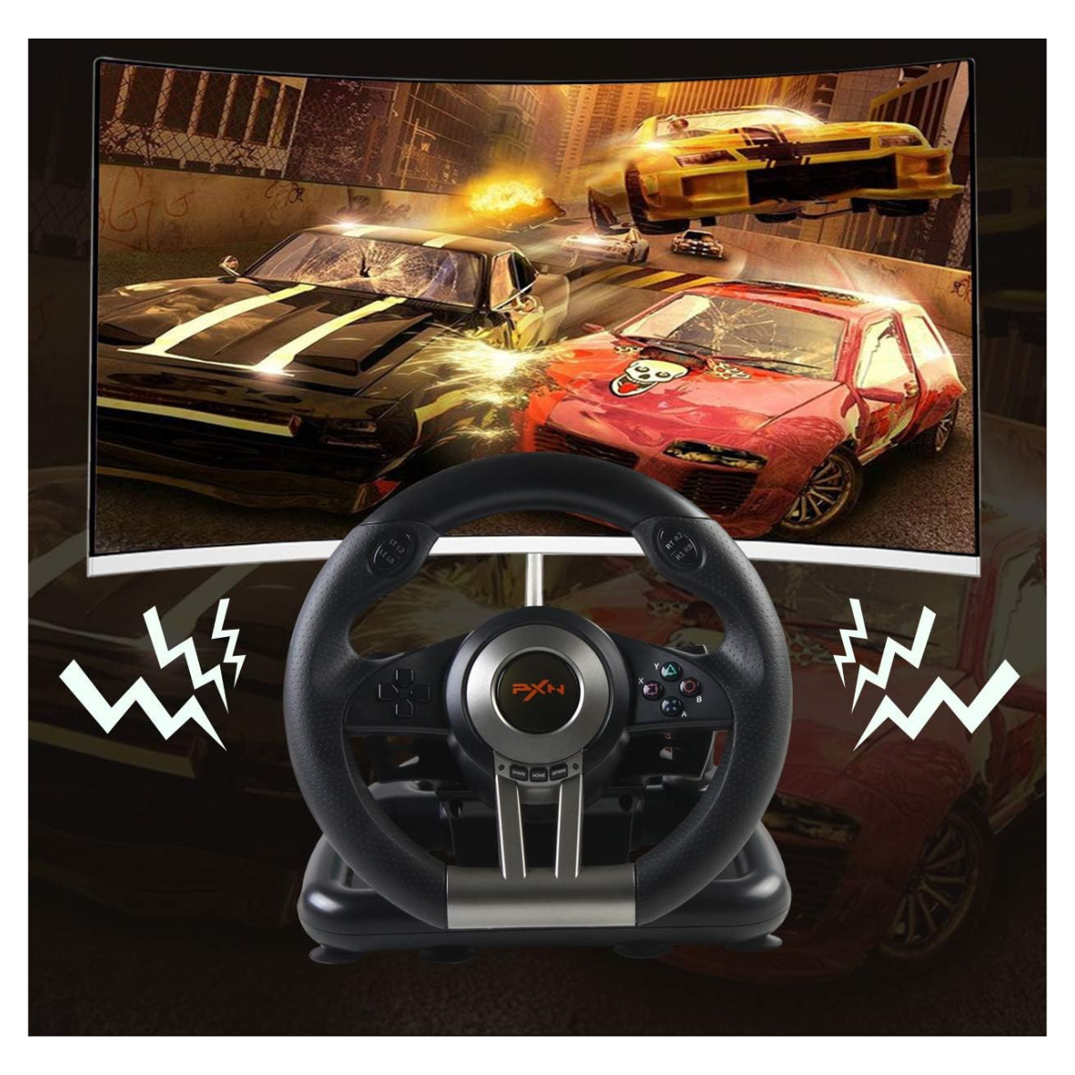 Volante Gamer PXN Pro Racing Edition - Imagen 2
